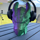 Dragon Headphone Holder 3D Print Home Decor Customizable Choose Color-Create Fantasy Crafts