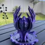 Melting Woman Planter 3D Print Home Decor Customizable Choose Color-Create Fantasy Crafts