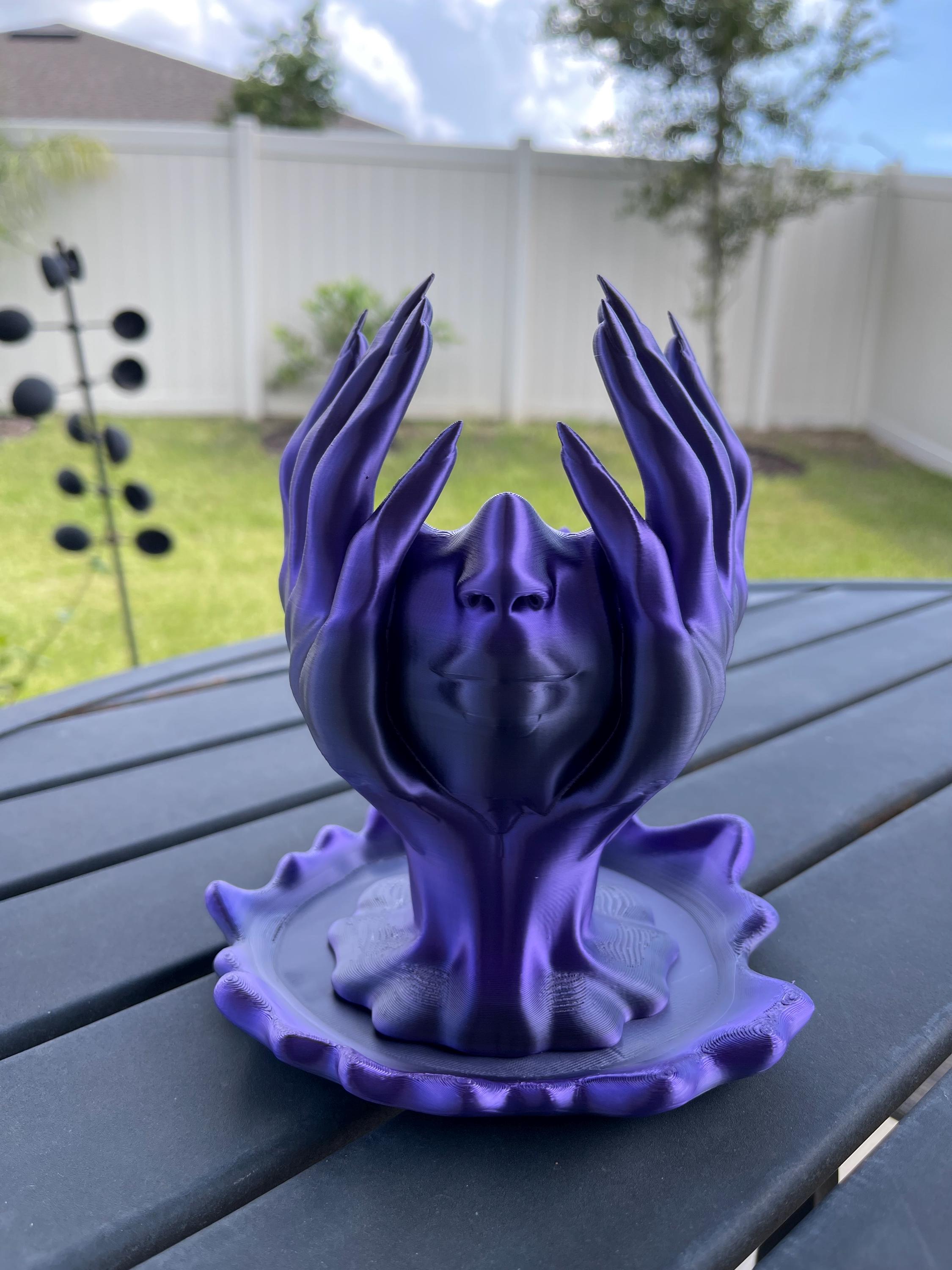 Melting Woman Planter 3D Print Home Decor Customizable Choose Color-Create Fantasy Crafts