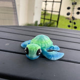 Cute Sea Turtle 3D Printed Articulating Customizable Choose Color-Create Fantasy Crafts