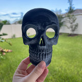 Wall Mount Skulls Set of Three 3D Print Home Decor Goth Horror Customizable Choose Color-Create Fantasy Crafts