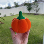 Knitted Pumpkin Tea Light Holder 3D Print Home Decor Customizable Choose Color-Create Fantasy Crafts