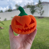 Knitted Pumpkin Tea Light Holder 3D Print Home Decor Customizable Choose Color-Create Fantasy Crafts