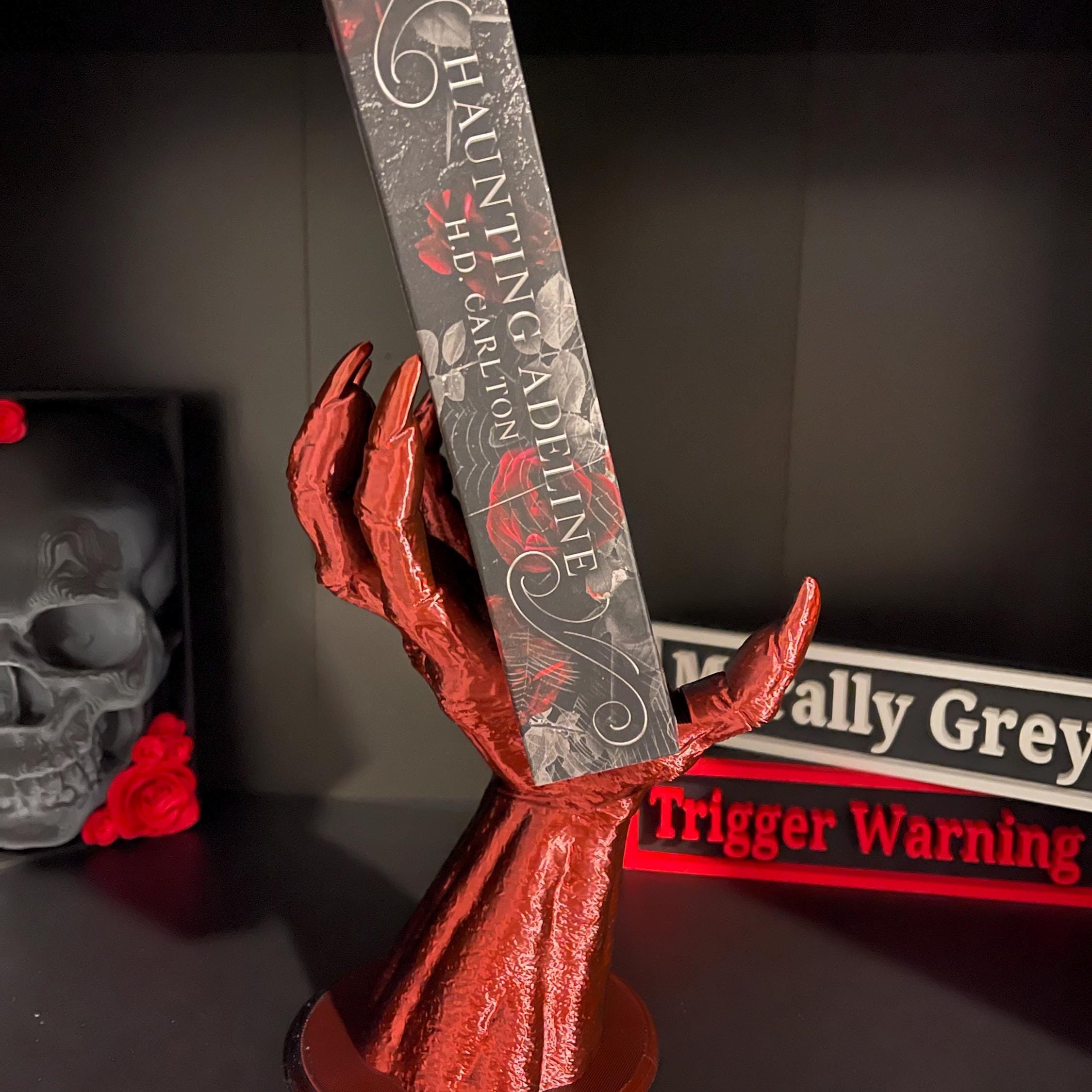 Demon Hand Book Holder-Create Fantasy Crafts