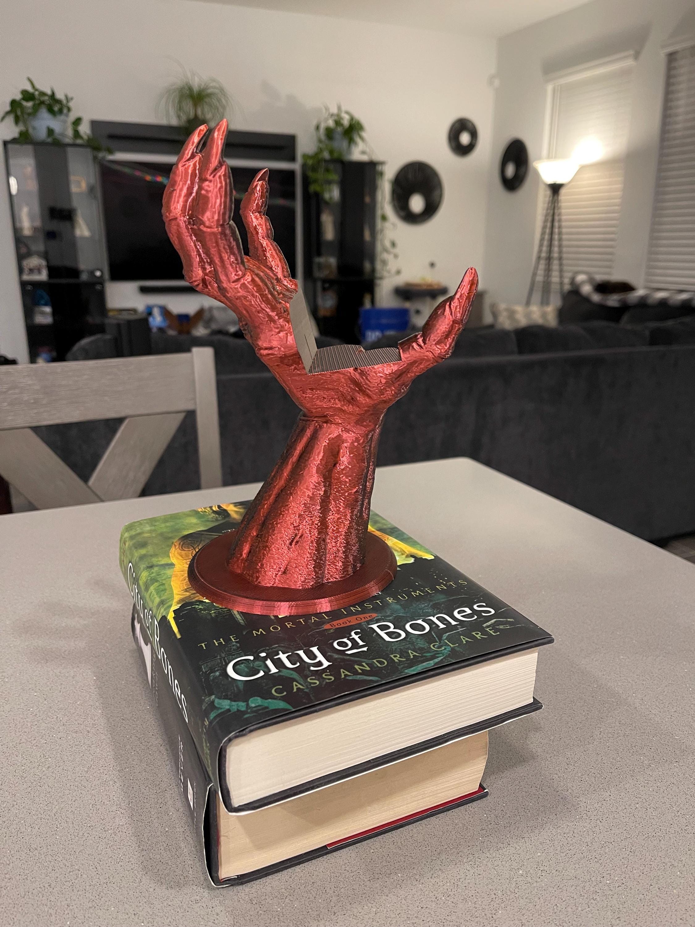 Demon Hand Book Holder-Create Fantasy Crafts