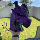 Dragon Headphone Holder 3D Print Home Decor Customizable Choose Color-Create Fantasy Crafts