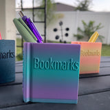 Book Shaped Bookmark Holder 3D Print Customizable Choose Color-Create Fantasy Crafts