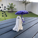 Cute 3D Printed Rainy Day Ghost Bookshelf Decor Halloween Decor Spooky-Create Fantasy Crafts