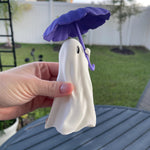 Cute 3D Printed Rainy Day Ghost Bookshelf Decor Halloween Decor Spooky-Create Fantasy Crafts