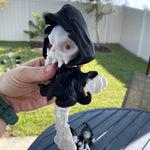 Grim Reaper Articulated 3D Print Includes Mini Book & Cup Desk Decor Horror Goth Fidget Creepy Cute-Create Fantasy Crafts