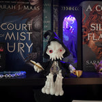 Grim Reaper Articulated 3D Print Includes Mini Book & Cup Desk Decor Horror Goth Fidget Creepy Cute-Create Fantasy Crafts