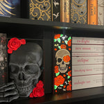 Skull Light Up Book Nook USB 3D Printed Bookshelf Decor-Create Fantasy Crafts