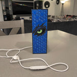 Dragon Eye - Light Up Book Nook USB UV 3D Printed Bookshelf Decor-Create Fantasy Crafts