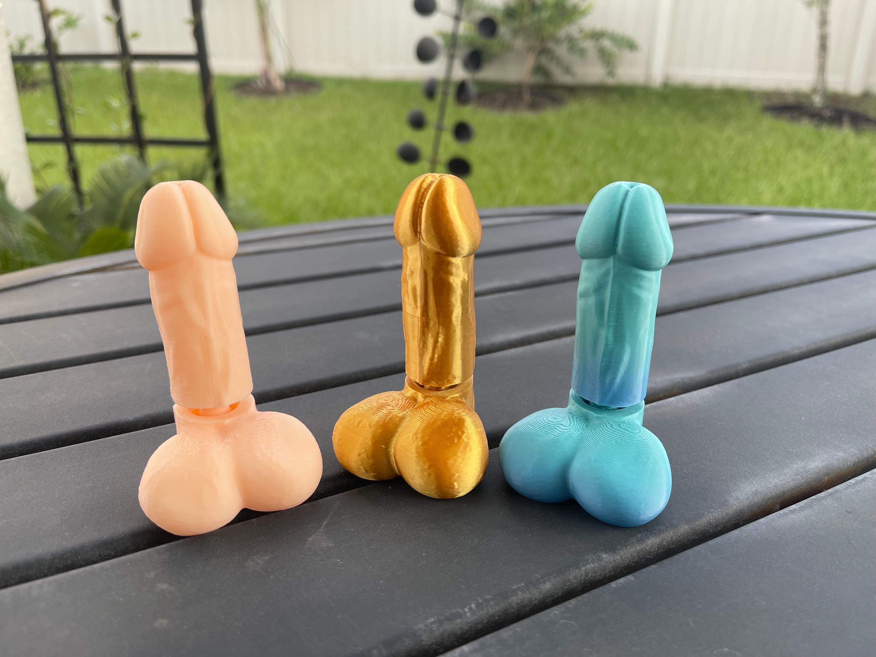3D Printed Bobble Penis - Party Favors Bachelorette Bridal Shower Gag Gift-Create Fantasy Crafts