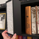 Dragon Storm Book Nook - Light Up Lithophane USB 3D Printed Bookshelf Decor-Create Fantasy Crafts