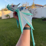 Fierce Wyvern Dragon 3D Print Articulating Customizable You Choose Color-Create Fantasy Crafts