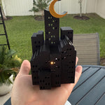Cityscape tea light holder - Bookshelf Decor Bookish Merch-Create Fantasy Crafts