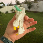 Yeti Articulating 3D Print Desk Decor Horror Goth Fidget Creepy Cute-Create Fantasy Crafts