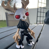 Creepy Wendigo Articulated 3D Printed Voodoo Doll Desk Decor Horror Goth Fidget Creepy Cute-Create Fantasy Crafts
