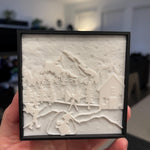 Bat Boy Snowball Fight - Luminescent Photo Art Light Box 3d Print Lithophane Bookshelf Decor-Create Fantasy Crafts