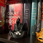 Sitting Ghost Figure with Attached Tea Cup - 3D Printed - Hand Painted-Create Fantasy Crafts