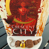 Cute Mail Otter Keychain- 3d Printed-Create Fantasy Crafts