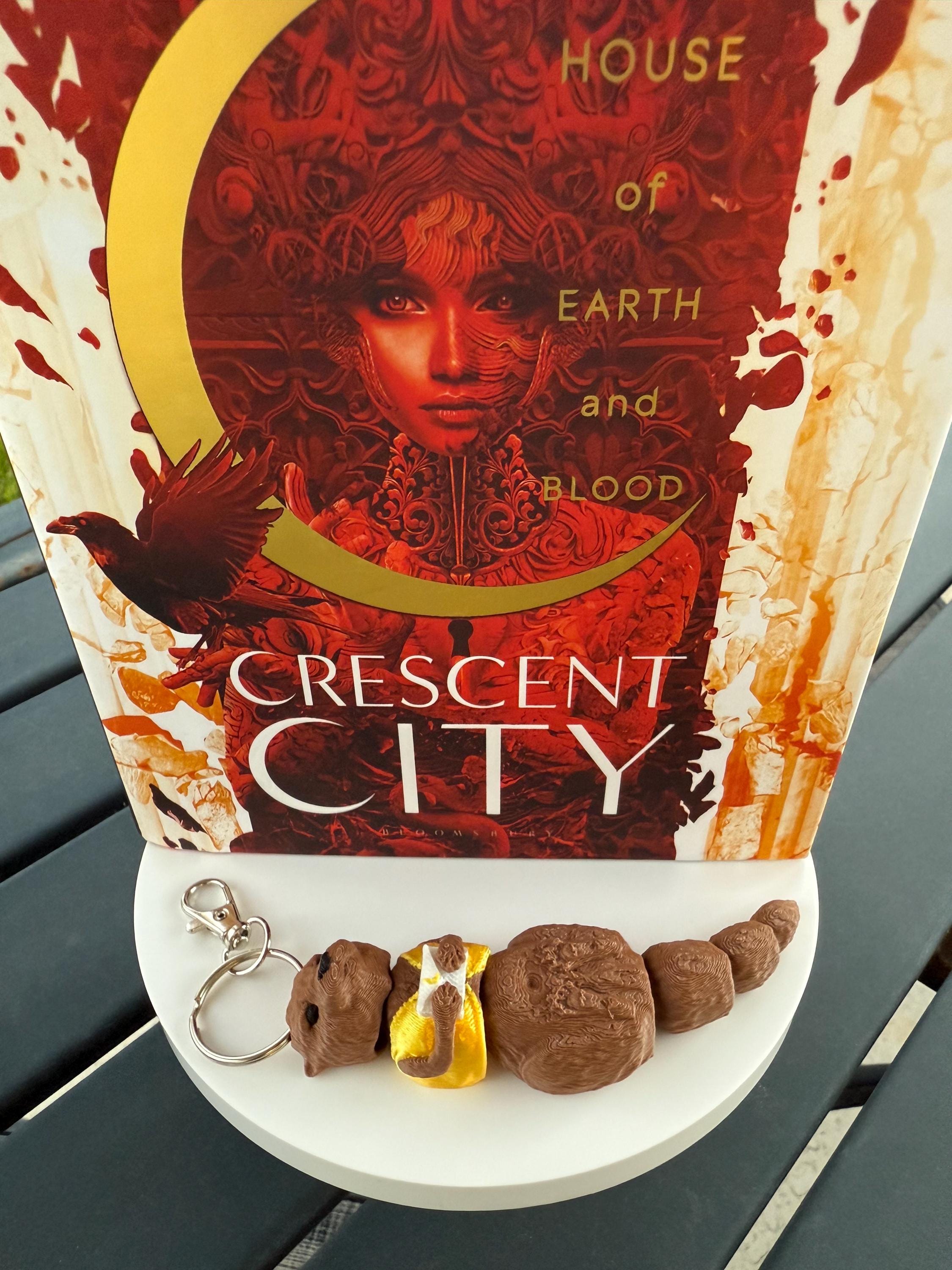 Cute Mail Otter Keychain- 3d Printed-Create Fantasy Crafts
