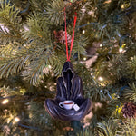 Sitting Ghost with Tea Cup Holiday Ornament - 3D Printed-Create Fantasy Crafts