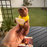 Cute Standing Otter Holding Mail - 3d printed - Bookshelf Decor-Create Fantasy Crafts