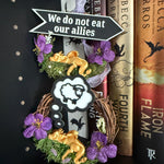 Sleeping Dragon Decorative Mini Wreaths - Customizable-Create Fantasy Crafts