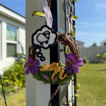 Sleeping Dragon Decorative Mini Wreaths - Customizable-Create Fantasy Crafts