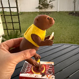 Cute Standing Otter Holding Mail - 3d printed - Bookshelf Decor-Create Fantasy Crafts