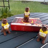 Cute Standing Otter Holding Mail - 3d printed - Bookshelf Decor-Create Fantasy Crafts