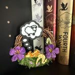 Sleeping Dragon Decorative Mini Wreaths - Customizable-Create Fantasy Crafts