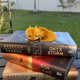 Little Sleepy Dragon Bookshelf Decor 3D Print Customizable-Create Fantasy Crafts