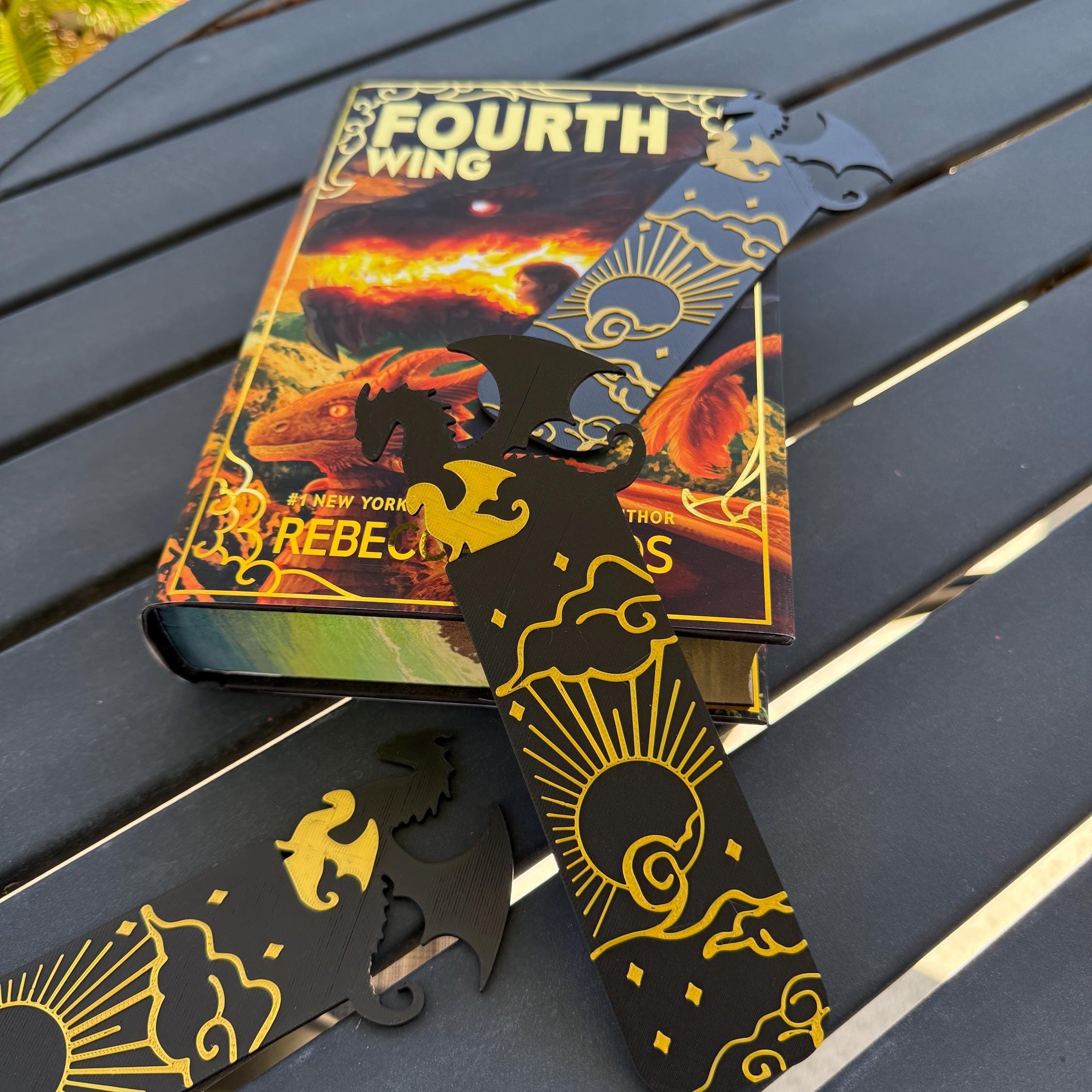 3D Printed 2 Dragon Bookmark-Create Fantasy Crafts