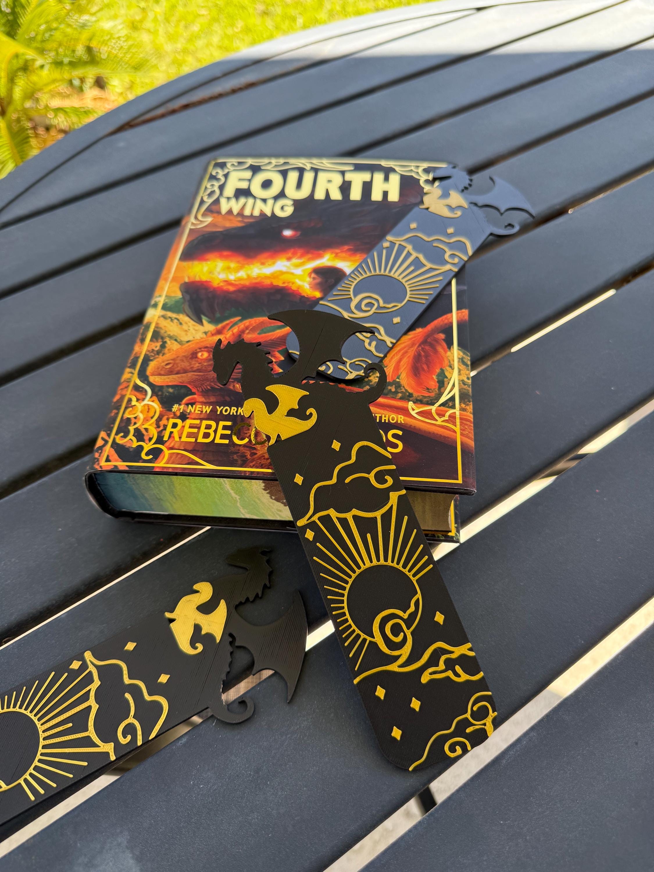 3D Printed 2 Dragon Bookmark-Create Fantasy Crafts