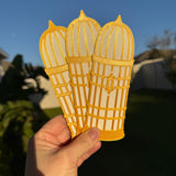 3D Printed Golden Touched Bookmarks - Made with HueForge-Create Fantasy Crafts