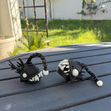 Black Seadevil Anglerfish - 3D Print - Desk Decor Horror Fidget Creepy Cute Glow in Dark-Create Fantasy Crafts