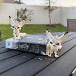 White Fennec Fox Articulated 3D Print Desk Decor Book Shelf Decor-Create Fantasy Crafts