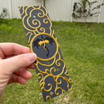 3D Print Dragon Cloud Book Marks - Made with HueForge-Create Fantasy Crafts