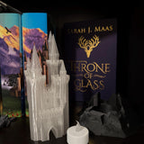 Glass Palace Tea Light Lamp - 3D Printed PLA Translucent Plastic - Bookshelf Decor-Create Fantasy Crafts