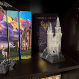 Glass Palace Tea Light Lamp - 3D Printed PLA Translucent Plastic - Bookshelf Decor-Create Fantasy Crafts
