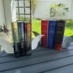 Angel Wing Book End Set 3D Printed Choose Color Fantasy Book Shelf Decor Book End-Create Fantasy Crafts