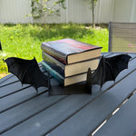 Bat Wing Book End Set 3D Printed Choose Color Fantasy Book Shelf Decor Book End-Create Fantasy Crafts