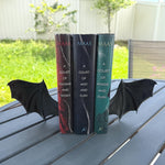 Bat Wing Book End Set 3D Printed Choose Color Fantasy Book Shelf Decor Book End-Create Fantasy Crafts