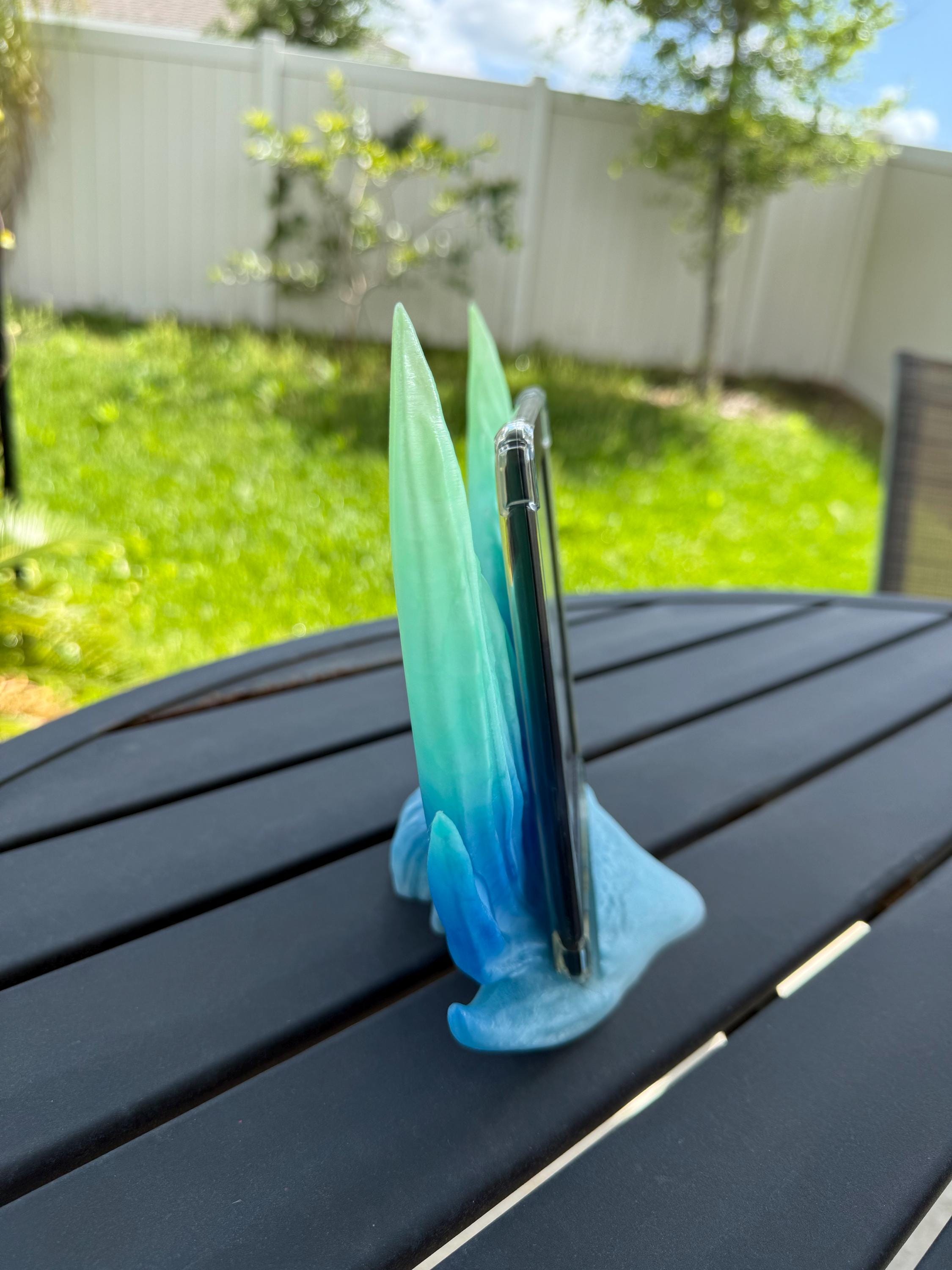 Mermaid Tail E Reader Holder 3D Printed Choose Color Fantasy Book Shelf Decor Kindle-Create Fantasy Crafts