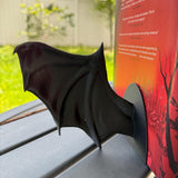 Bat Wing Book End Set 3D Printed Choose Color Fantasy Book Shelf Decor Book End-Create Fantasy Crafts
